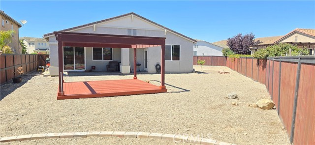 Patio & Pergola in back yard