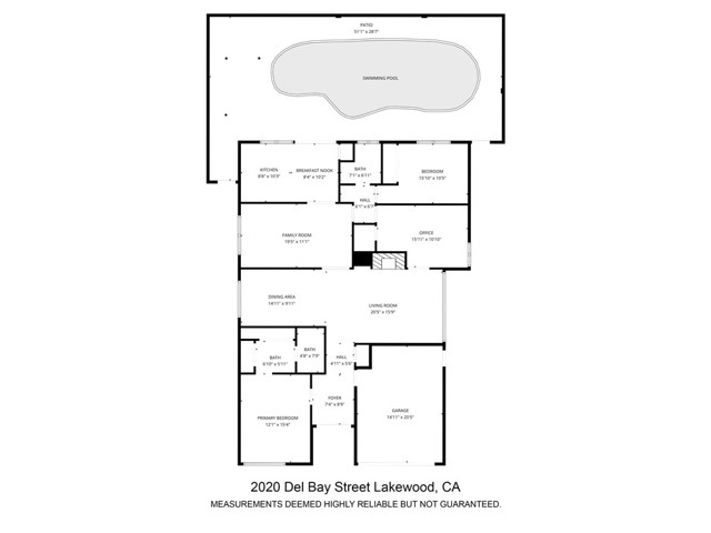 Detail Gallery Image 23 of 23 For 2020 Del Bay, Lakewood,  CA 90712 - 3 Beds | 2 Baths