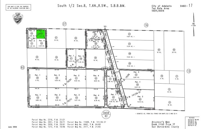 Detail Gallery Image 4 of 6 For 0 Calleja Rd, Adelanto,  CA 92301 - – Beds | – Baths