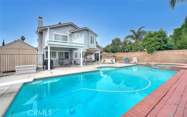 Block walls in the back yard