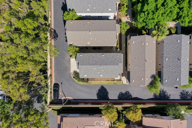 Aerial view of home