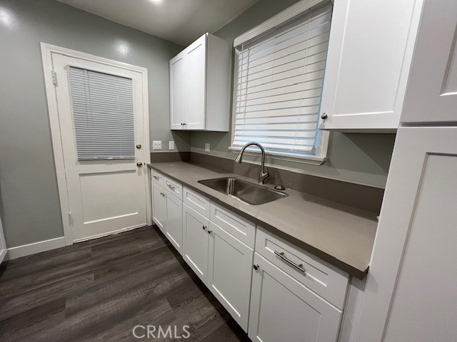 Remodeled kitchen.