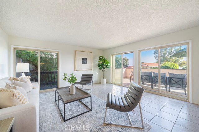 Family Room facing the balcony