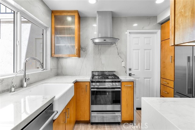 kitchen stove top range