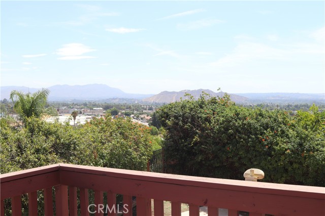 View from balcony