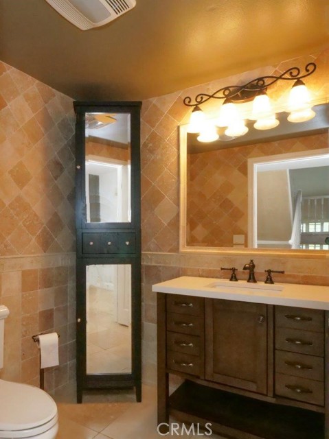 Powder Room on the Main Level