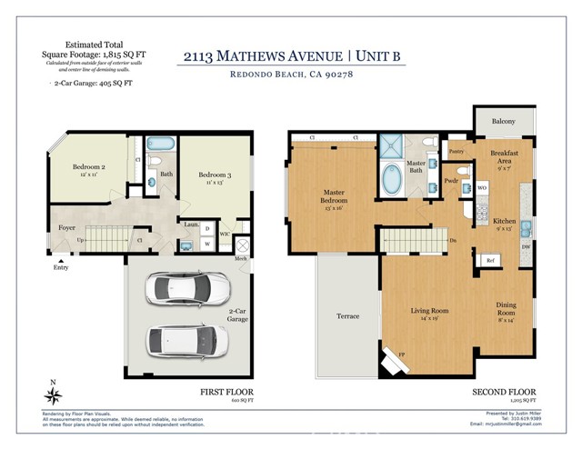 Detail Gallery Image 34 of 34 For 2113 Mathews Ave #B,  Redondo Beach,  CA 90278 - 3 Beds | 2/1 Baths