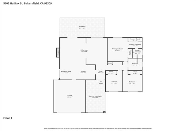 Detail Gallery Image 57 of 57 For 5605 Halifax, Bakersfield,  CA 93309 - 3 Beds | 2 Baths