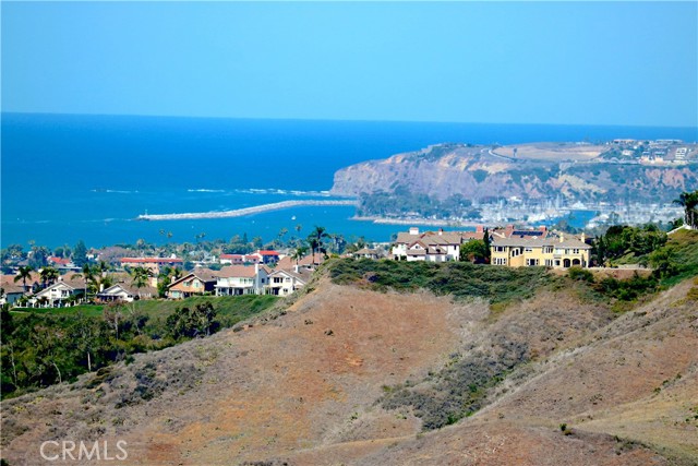 This zoomed in photo shows the Dana Point Harbor taken from the balcony.