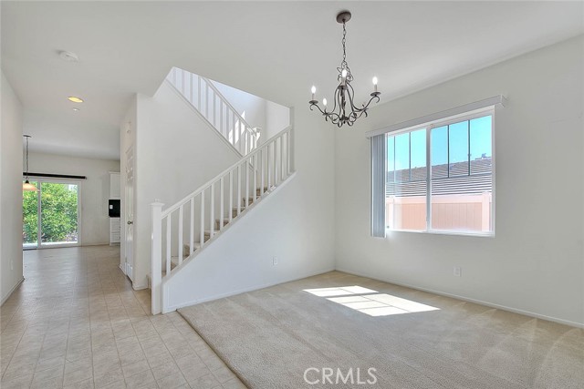 Formal dining area