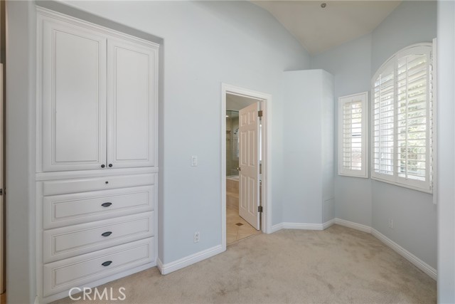 Primary walk in closet