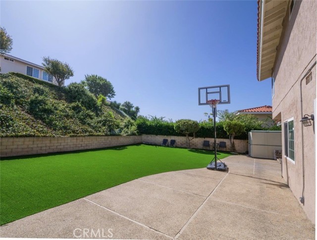 Private Backyard with Patio & Artificial Turf