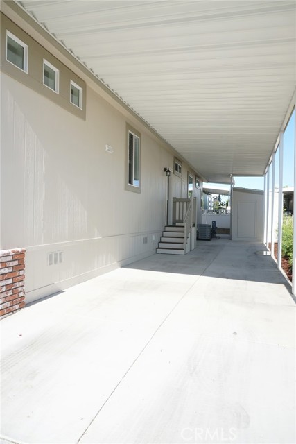 2-3 Car parking with Large Shed