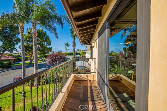 Front balcony outside of dining room