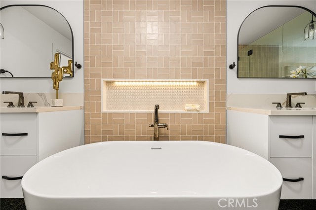 Downstairs primary bathroom