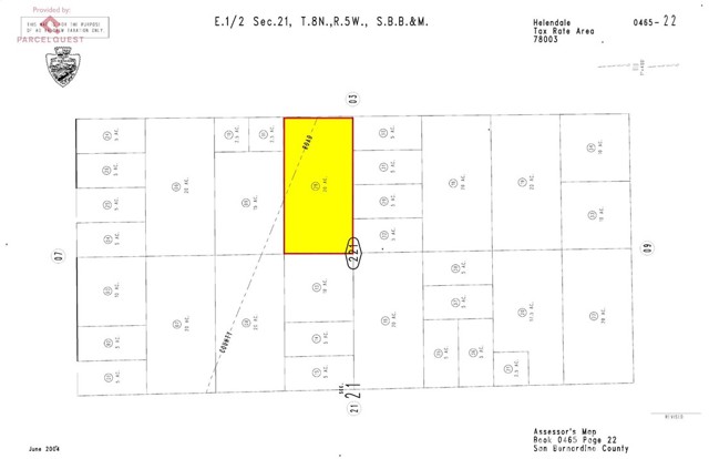 0 Buckthorne Canyon, Helendale, California 92342, ,Land,For Sale,0 Buckthorne Canyon,CRHD23071448