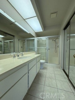 Master bathroom, walk-in closet
