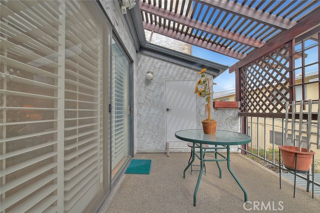 Covered Patio Off Master Bedroom