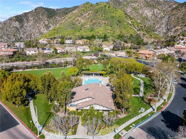 Grass/Play area, Pool and Clubhouse