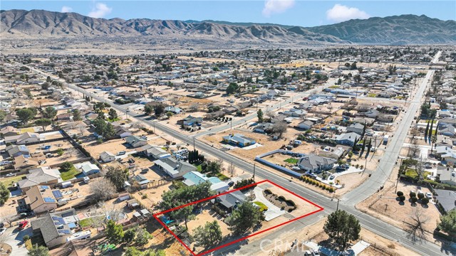 Aerial View - Corner Lot