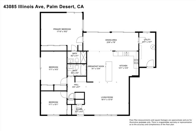 Detail Gallery Image 36 of 36 For 43085 Illinois Ave, Palm Desert,  CA 92211 - 3 Beds | 2 Baths