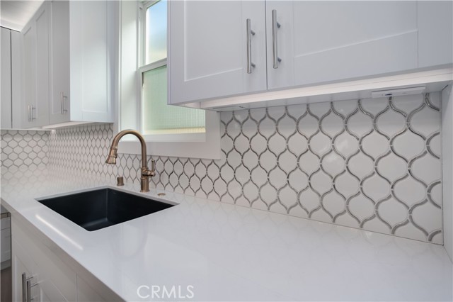 Stylish backsplash