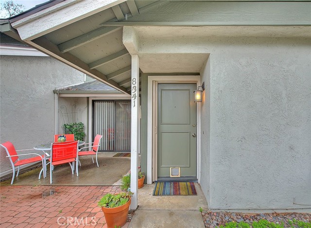 Welcoming front door