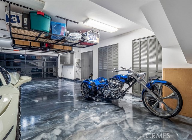 Garage with additional storage.  Sorry, bike is not included.