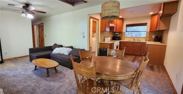 Living Room, Kitchen, Laundry room off Kitchen