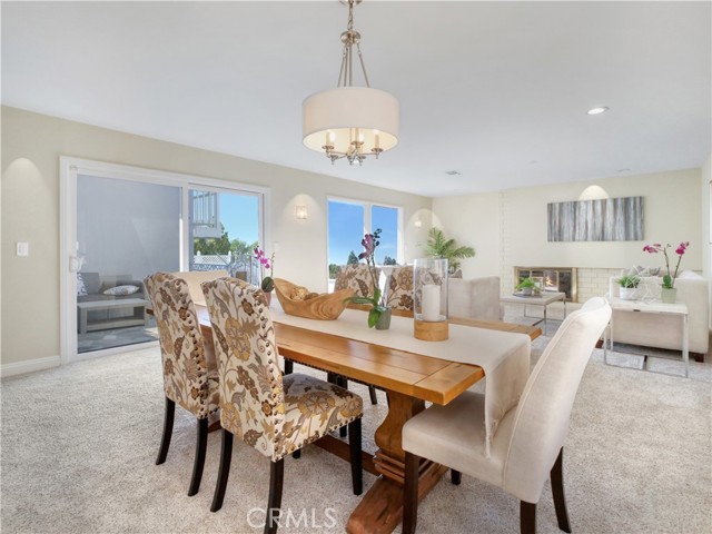 Formal Dining Area next to Living Room