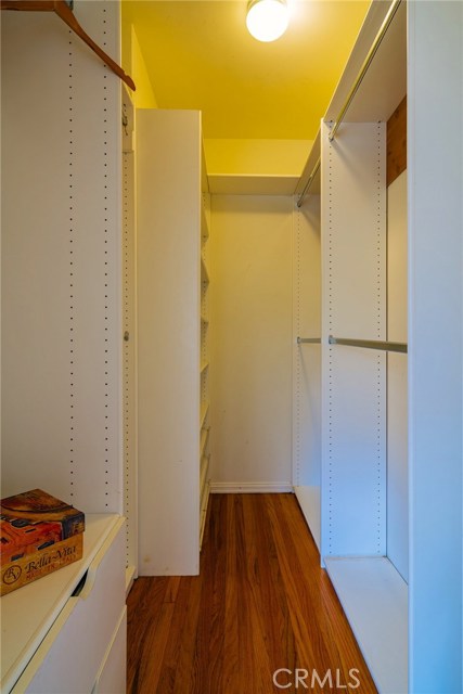 Mater bedroom walk-in closet.