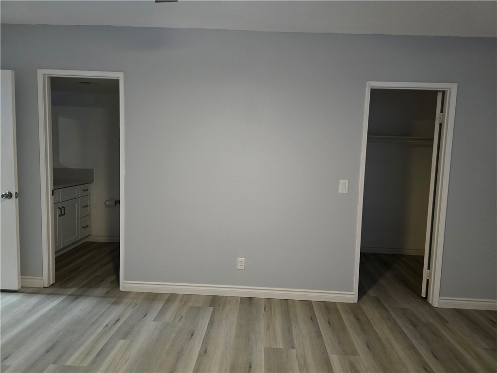 Master Bedroom closet and bath