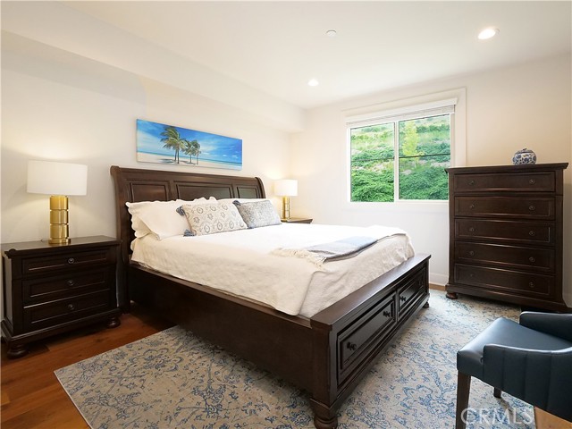 Primary Bedroom with Hillside Views