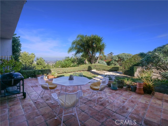 Patio off of the Family Room