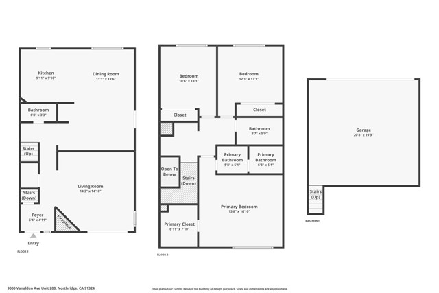 Detail Gallery Image 42 of 45 For 9000 Vanalden Ave #200,  Northridge,  CA 91324 - 3 Beds | 3 Baths