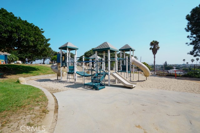 Kids playground across the street