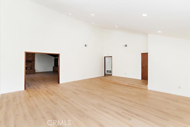 POCKET DOORS LEADING TO FAMILY ROOM