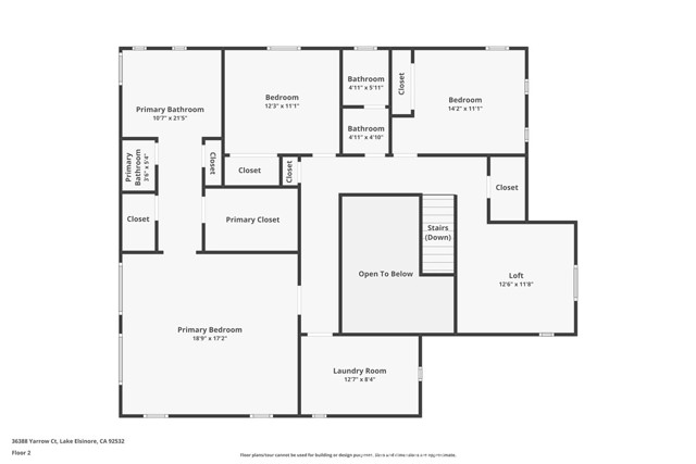 Detail Gallery Image 30 of 59 For 36388 Yarrow Ct, Lake Elsinore,  CA 92532 - 5 Beds | 3/1 Baths