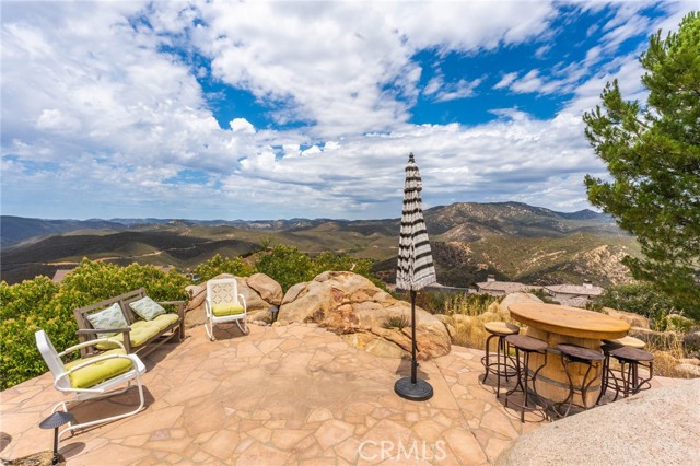 Great sunset views overlooking Cleveland National Forest