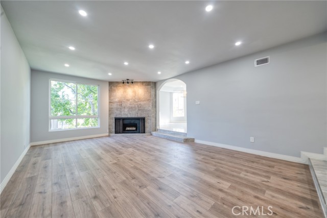 Step Down Living Room