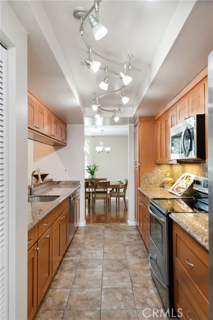 Lots of kitchen counter space