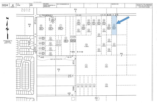 Detail Gallery Image 35 of 35 For 0 Palmdale Blvd & 75th St East, Palmdale,  CA 93553 - – Beds | – Baths