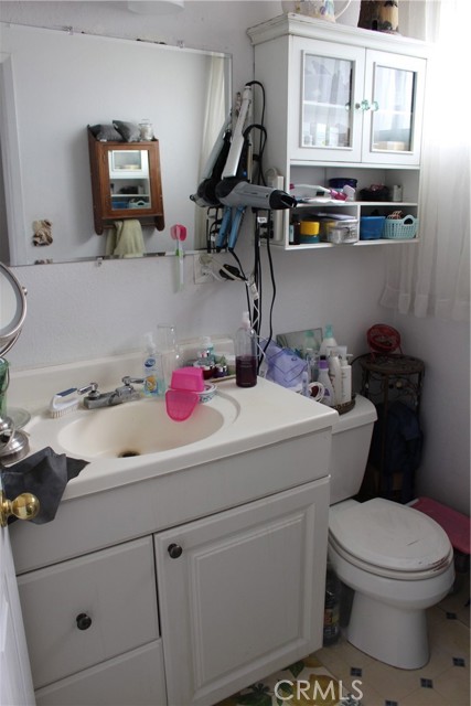 Half Bath located in Main bedroom