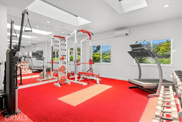 Family room/home gym