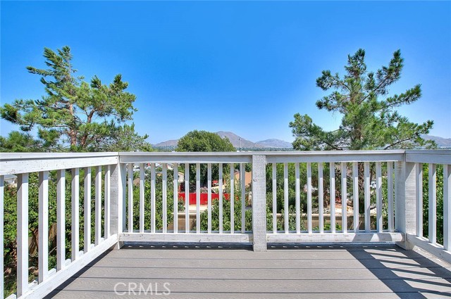Primary bedroom balcony with views
