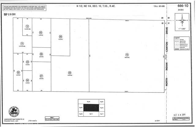 Detail Gallery Image 18 of 18 For 0 16th Ave & Power Line Rd, Desert Hot Springs,  CA 92240 - – Beds | – Baths