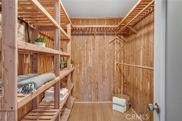 Walk In Cedar Closet
