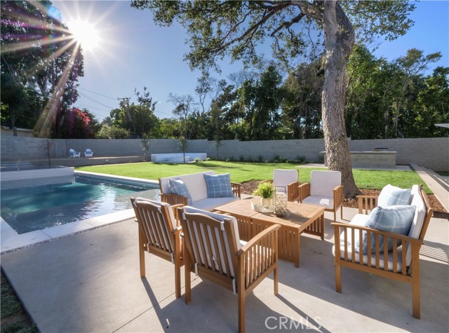 Plenty of patio space for entertaining