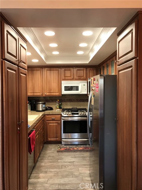 Remodeled kitchen