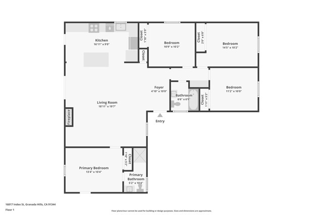 Detail Gallery Image 36 of 36 For 16817 Index St, Granada Hills,  CA 91344 - 4 Beds | 2 Baths